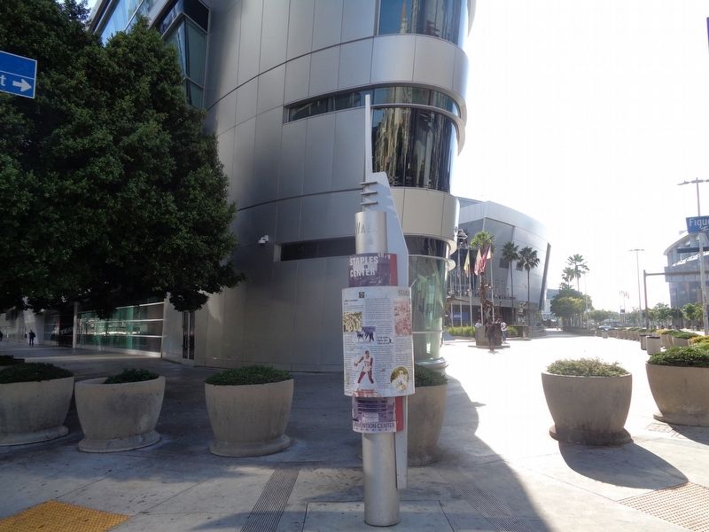 Staples Center Marker image. Click for full size.