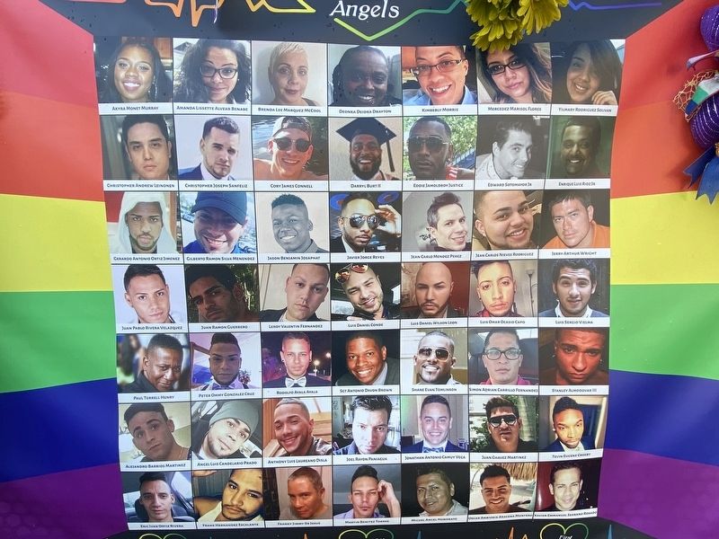 Photos of the 49 people killed in the attack on the Pulse Nightclub image. Click for full size.