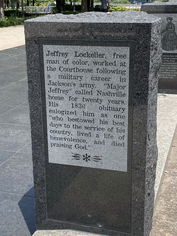Jeffrey Lockelier Marker image. Click for full size.