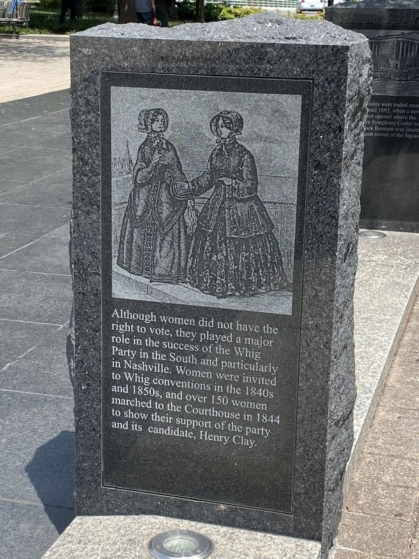 Women and the Whig Party Marker image. Click for full size.