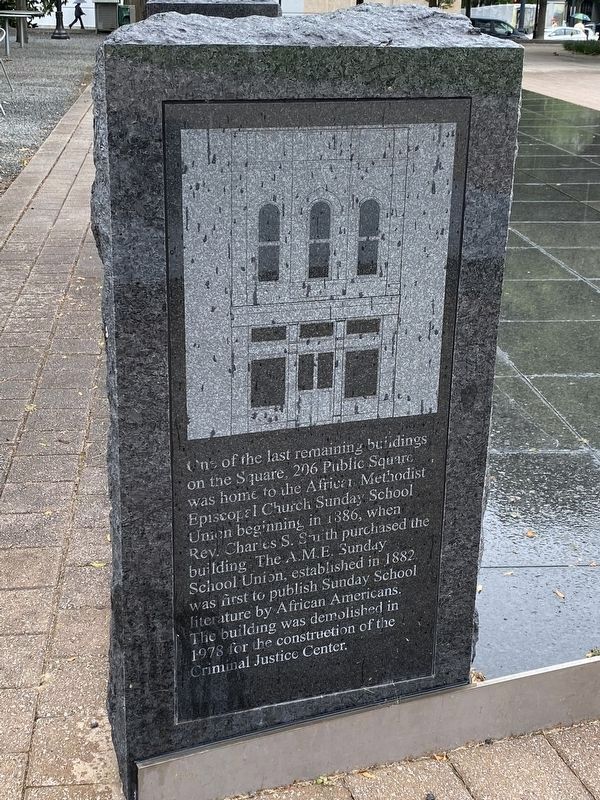 African Methodist Episcopal Church Sunday School Union Marker image. Click for full size.