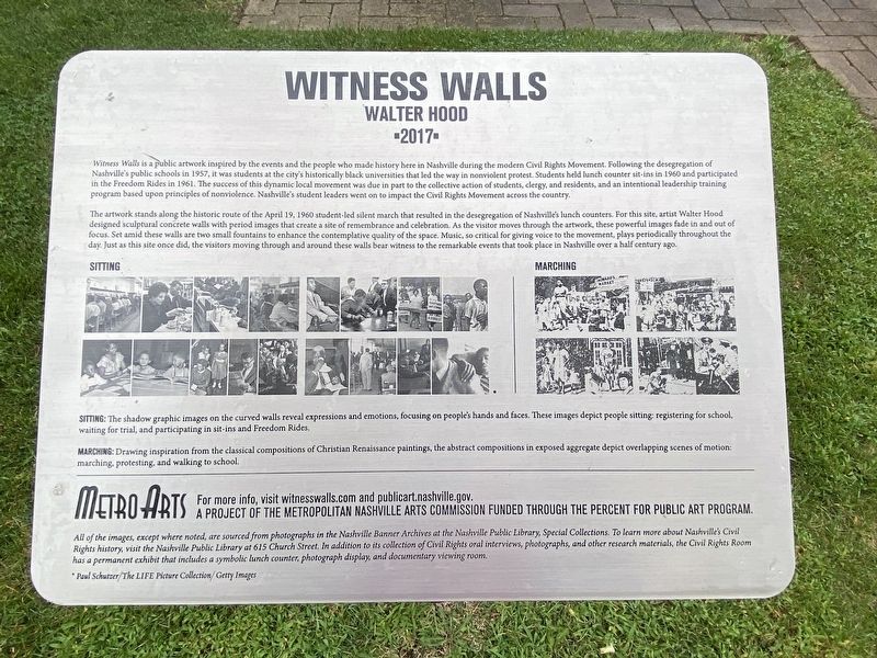 Witness Walls Marker image. Click for full size.