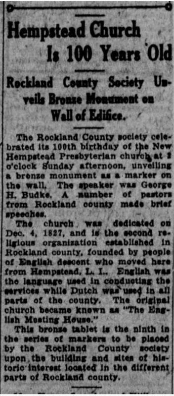 Hempstead Church image. Click for full size.