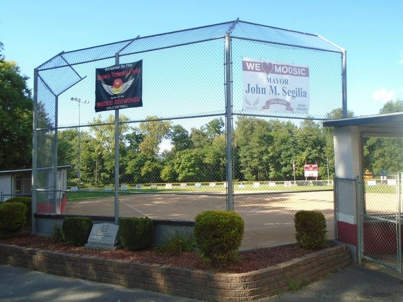 Ed "Shovels" Kobesky Marker at Kobesky Field image. Click for full size.