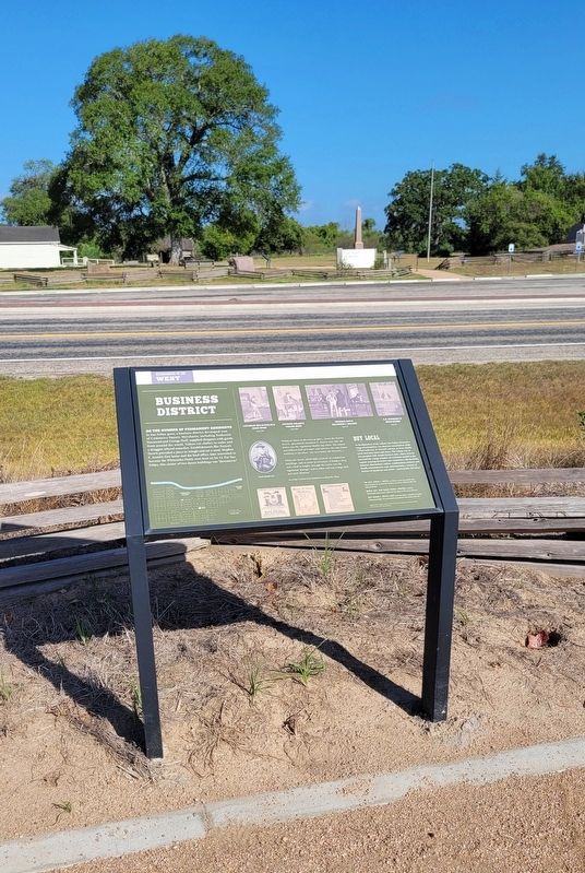 Business District Marker image. Click for full size.