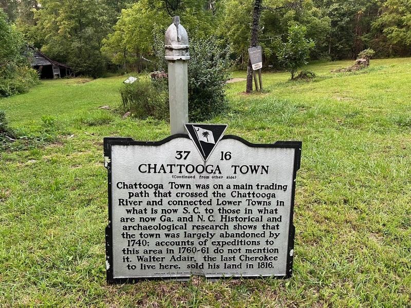 Chattooga Town Marker image. Click for full size.