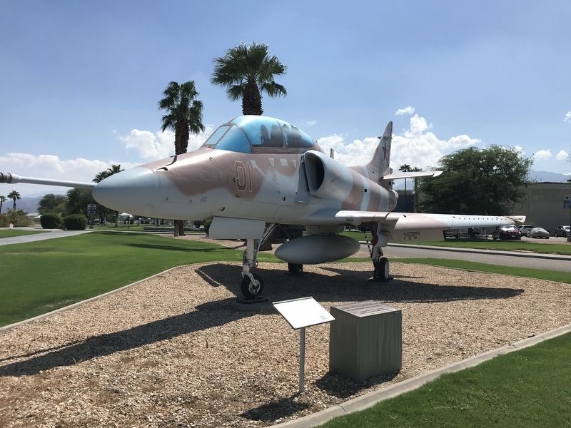 McDonnell Douglas A-4 Skyhawk Marker. Click for full size. McDonnell Douglas A-4 Skyhawk Marker image. Click for full size.