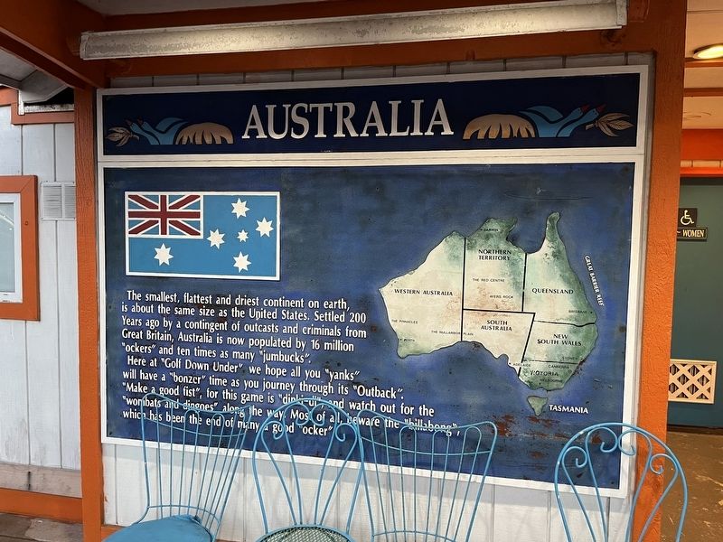 Australia Marker image. Click for full size.
