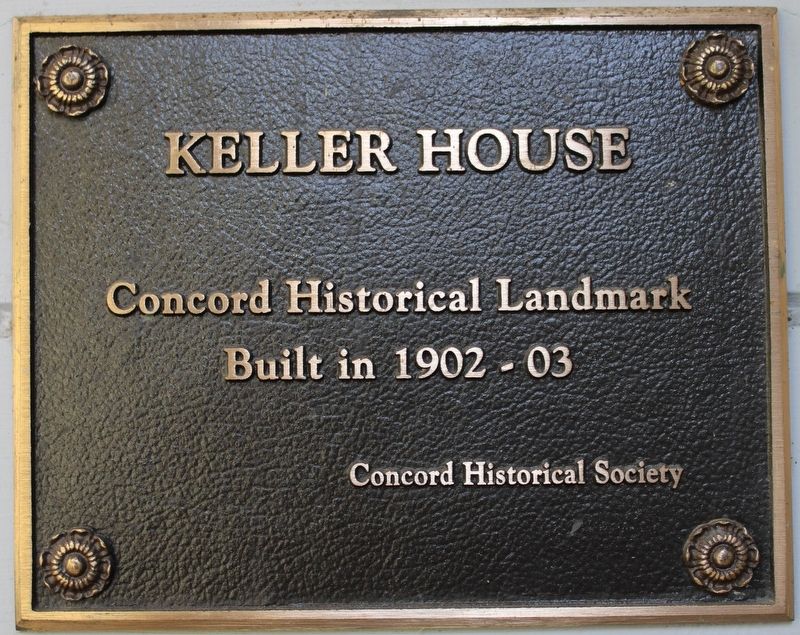 Keller House Marker. Click for full size. Keller House Marker image. Click for full size.