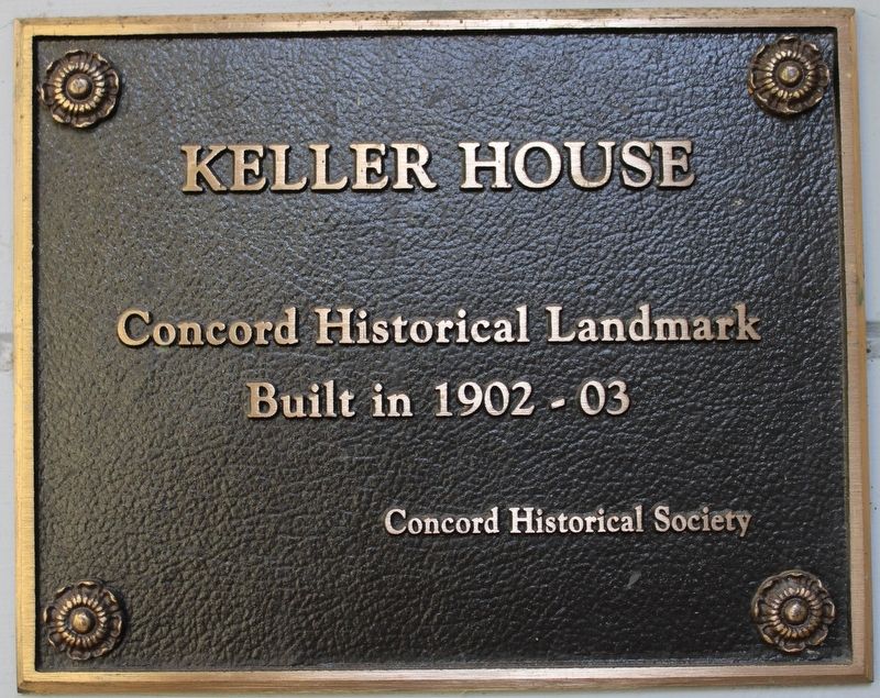 Keller House Marker image. Click for full size.
