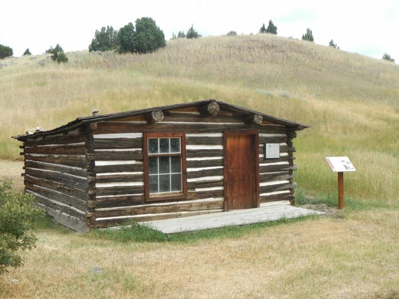 Frisch/Ferguson Cabin and Marker image. Click for full size.