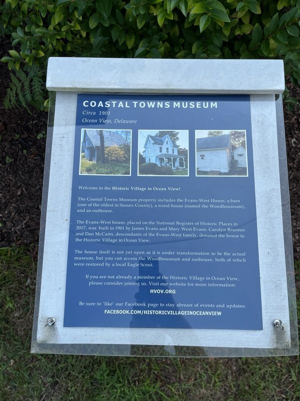 Coastal Towns Museum Marker image. Click for full size.