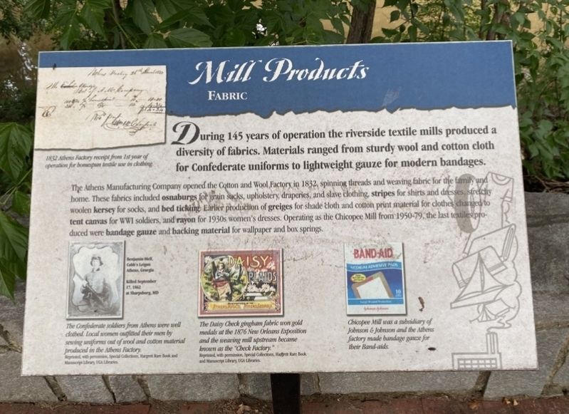 Mill Products Marker. Click for full size. Mill Products Marker image. Click for full size.