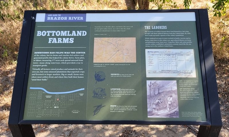 Bottomland Farms Marker image. Click for full size.