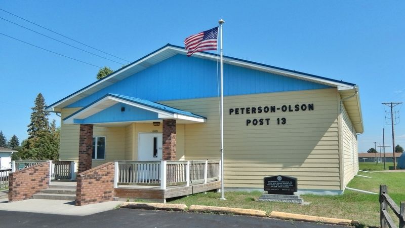 Peterson-Olson Post 13, American Legion image. Click for full size.