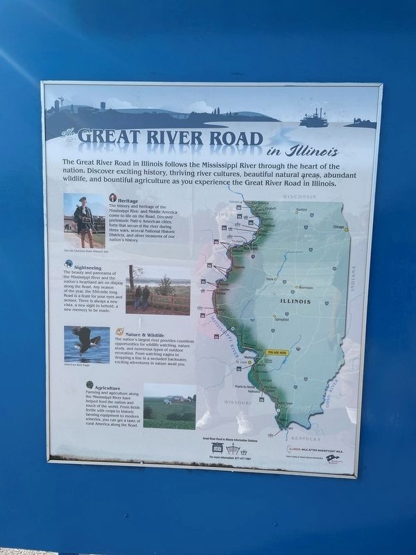 Great River Road Marker image. Click for full size.