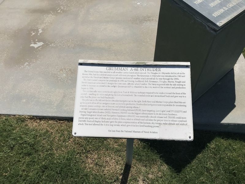 Grumman A-6E Intruder Marker. Click for full size. Grumman A-6E Intruder Marker image. Click for full size.