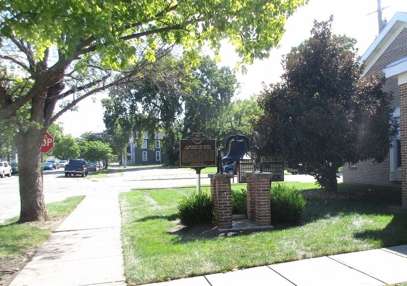 Pilgrim Baptist Church Marker. Click for full size. Pilgrim Baptist Church Marker image. Click for full size.