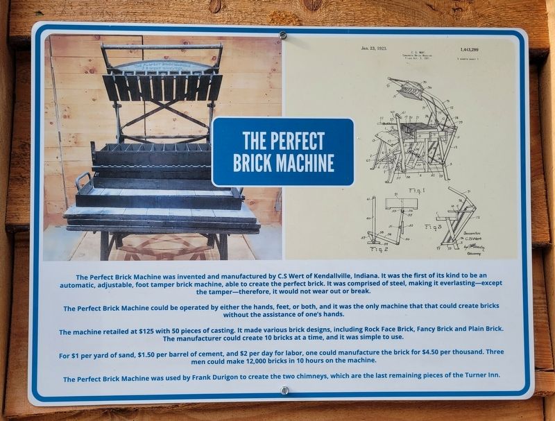 The Perfect Brick Machine Marker image. Click for full size.