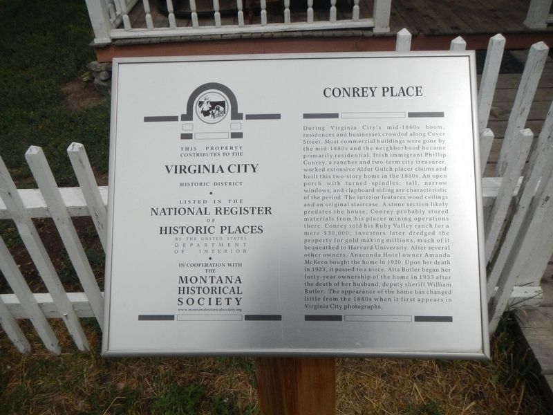 Conrey Place Marker image. Click for full size.