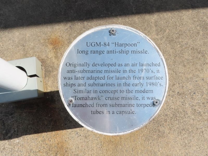 UGM-84 Harpoon Marker image. Click for full size.