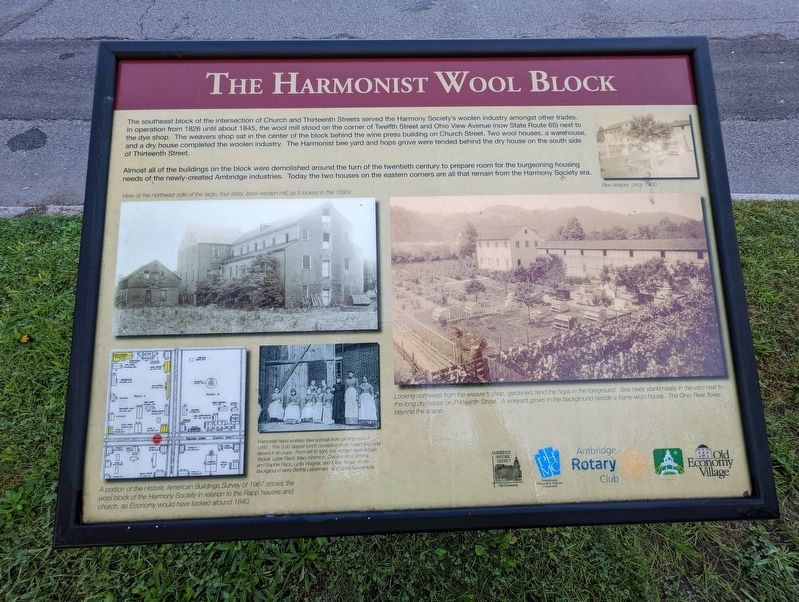 The Harmonist Wool Block Marker image. Click for full size.