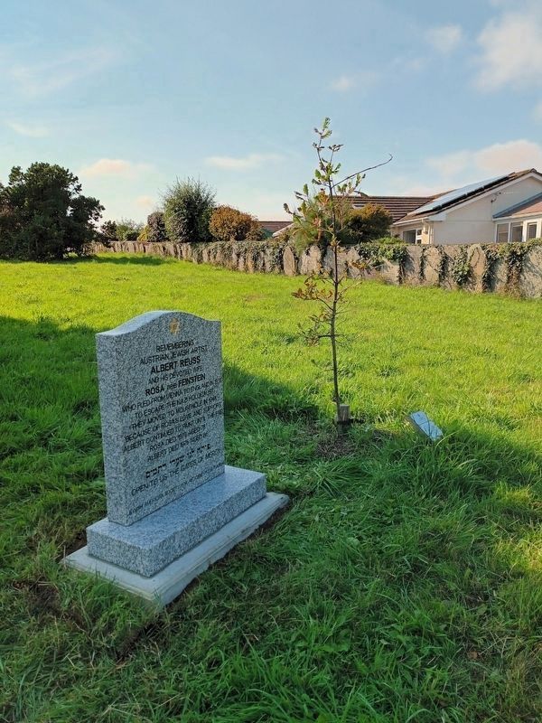 Albert Reuss Remembering Stone. Click for full size. Albert Reuss Remembering Stone image. Click for full size.