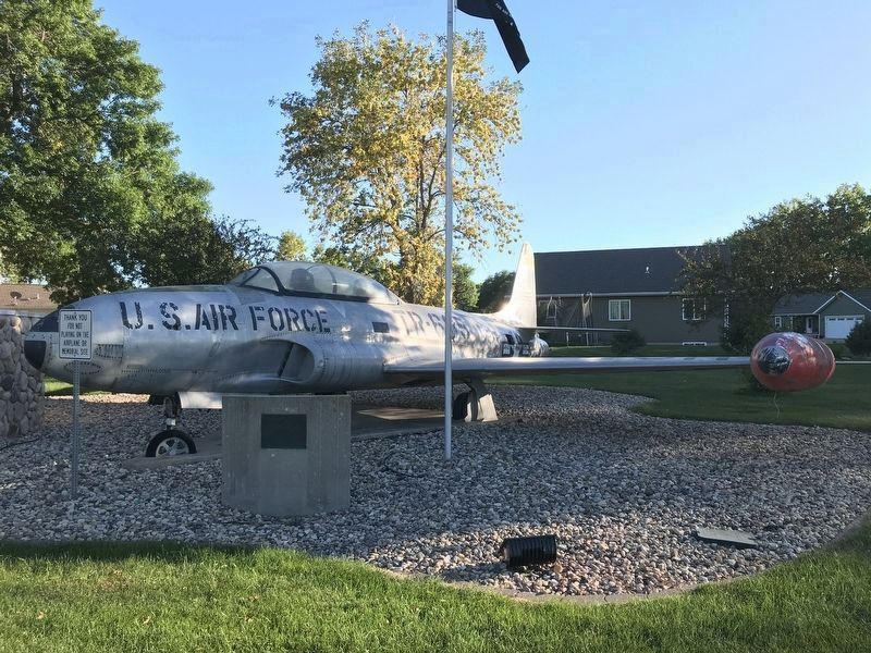 Lake Norden Armed Services Memorial Airplane image. Click for full size.