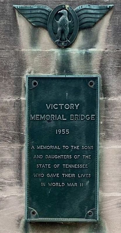 Victory Memorial Bridge Marker image. Click for full size.