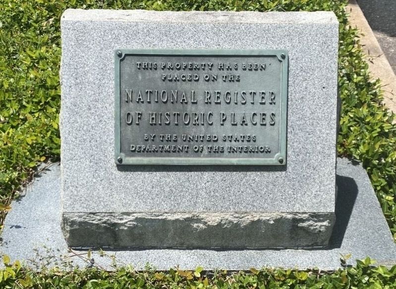 Oak Hill Cemetery NRHP plaque.. Click for full size. Oak Hill Cemetery NRHP plaque. image. Click for full size.