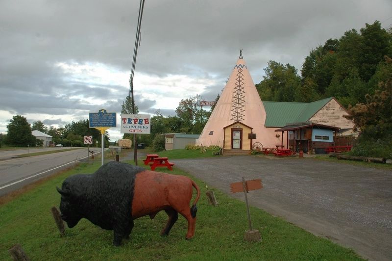 Early Turnpike Marker. Click for full size. Early Turnpike Marker image. Click for full size.