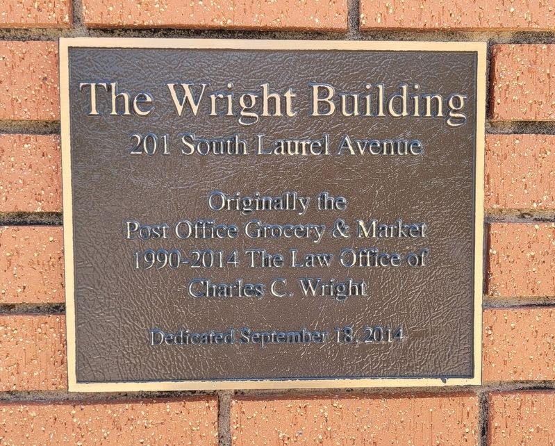 The Wright Building Marker image. Click for full size.