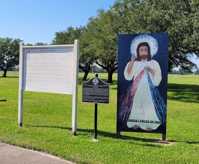 St. Anne's Catholic Church Eastgate Marker image. Click for full size.