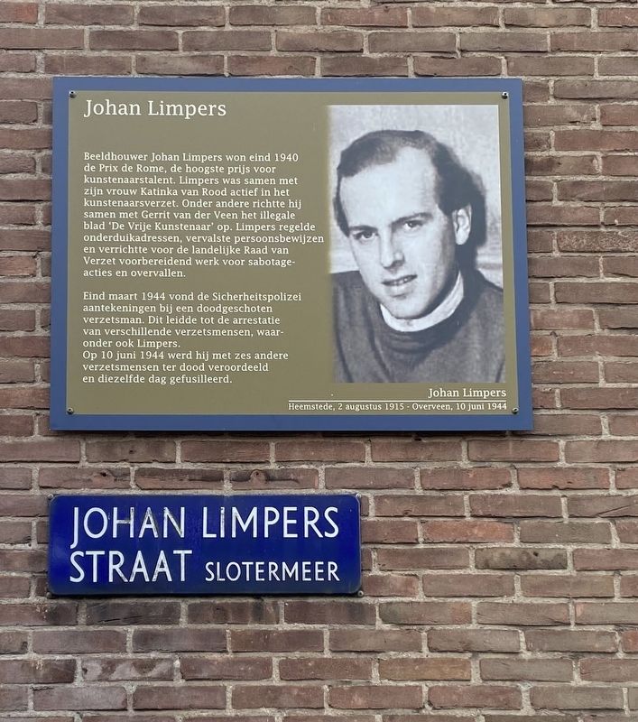 Johan Limpers Marker image. Click for full size.