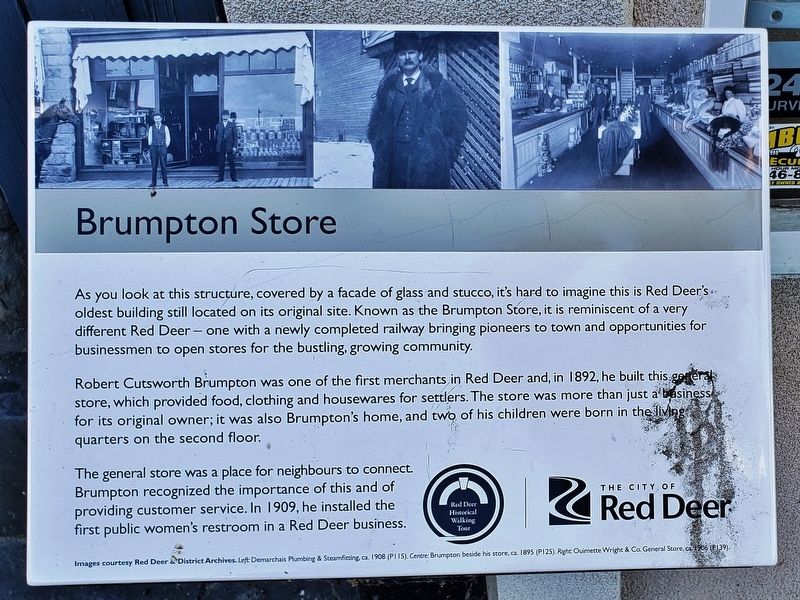 Brumpton Store Marker image. Click for full size.