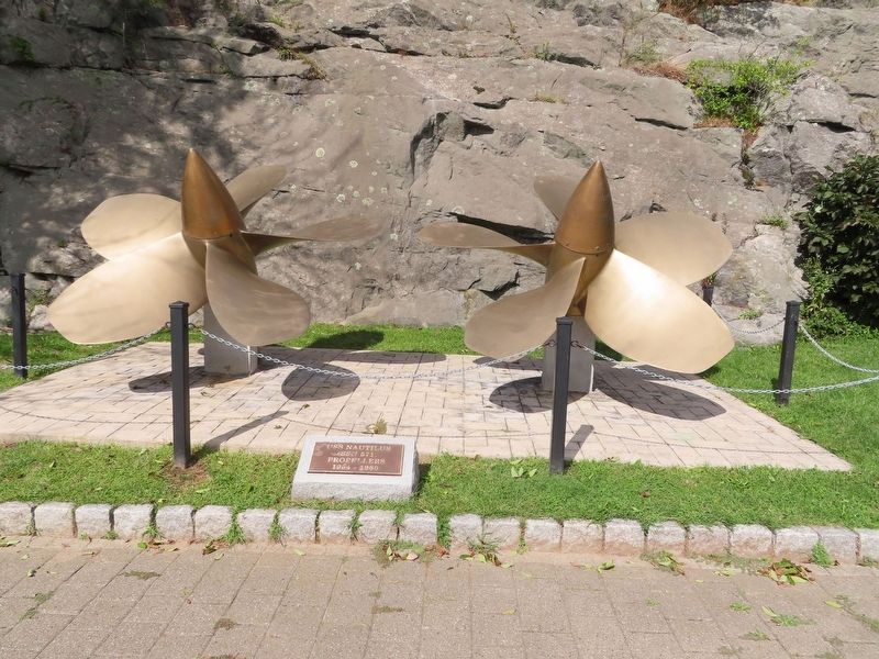 USS Nautilus Propellers Marker image. Click for full size.