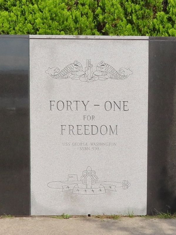 Forty-One for Freedom Marker image. Click for full size.