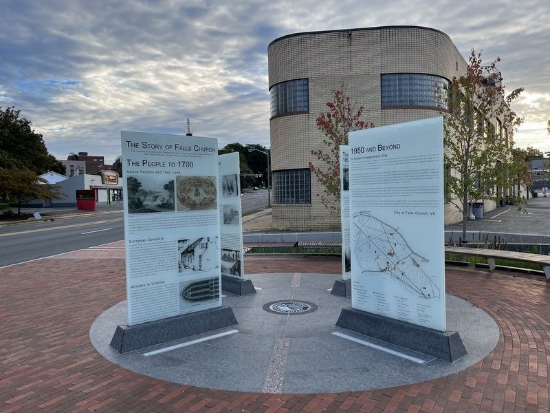 The Story of Falls Church side of the marker image. Click for full size.
