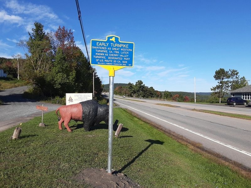Early Turnpike	 Marker image. Click for full size.