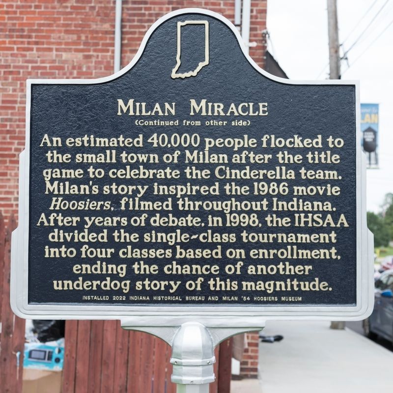Milan Miracle Marker, side two image. Click for full size.