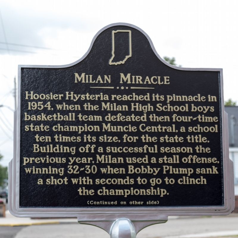Milan Miracle Marker, side one image. Click for full size.