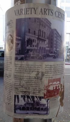 Variety Arts Center Marker image. Click for full size.
