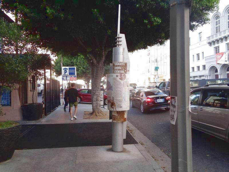 Variety Arts Center and Marker image. Click for full size.
