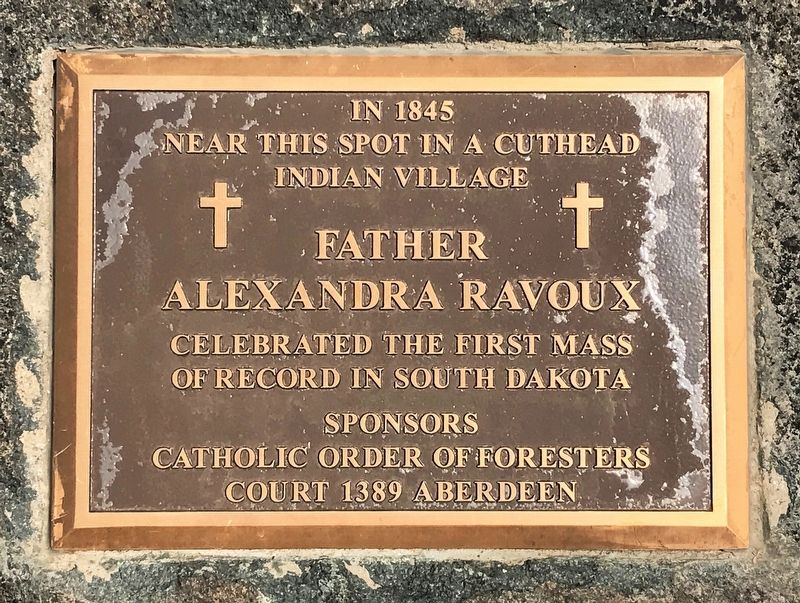 Father Alexandra Ravoux Marker image. Click for full size.