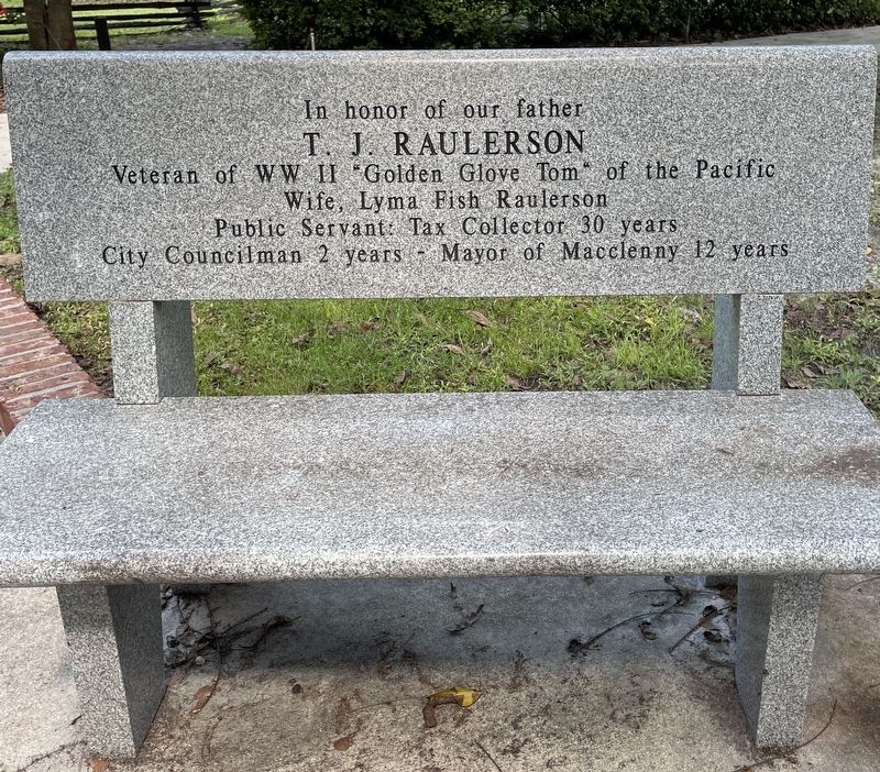 T.J. Raulerson Marker image. Click for full size.