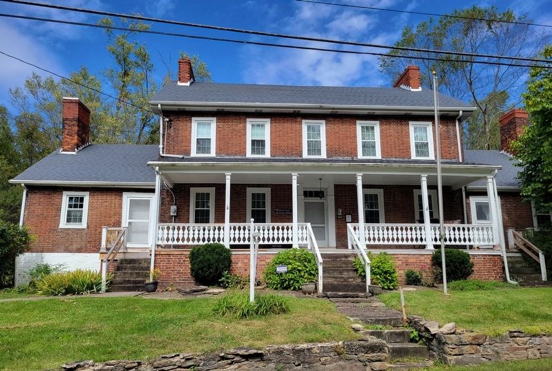 Enoch Wright House and Marker. Click for full size. Enoch Wright House and Marker image. Click for full size.