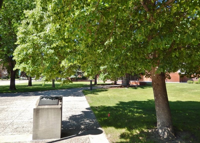 Site of Medicine Hat's First Radio Station Marker. Click for full size. Site of Medicine Hat's First Radio Station Marker image. Click for full size.