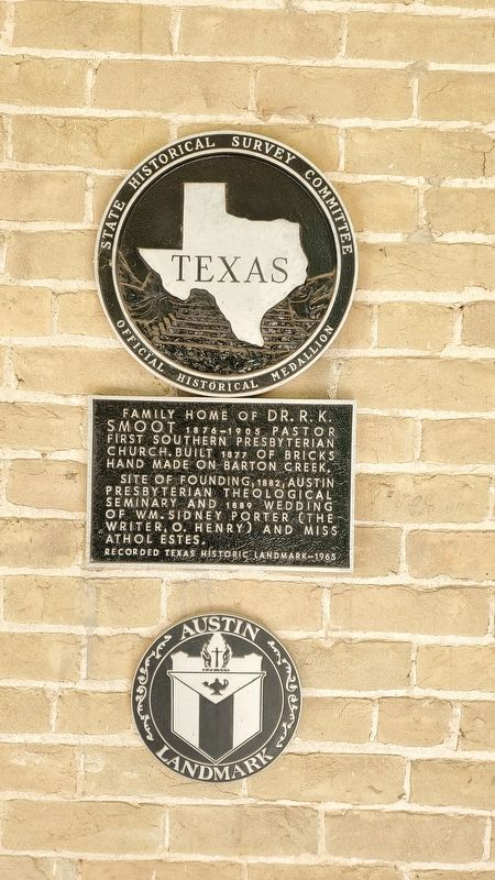 Family Home of Dr. R. K. Smoot Marker. Click for full size. Family Home of Dr. R. K. Smoot Marker image. Click for full size.