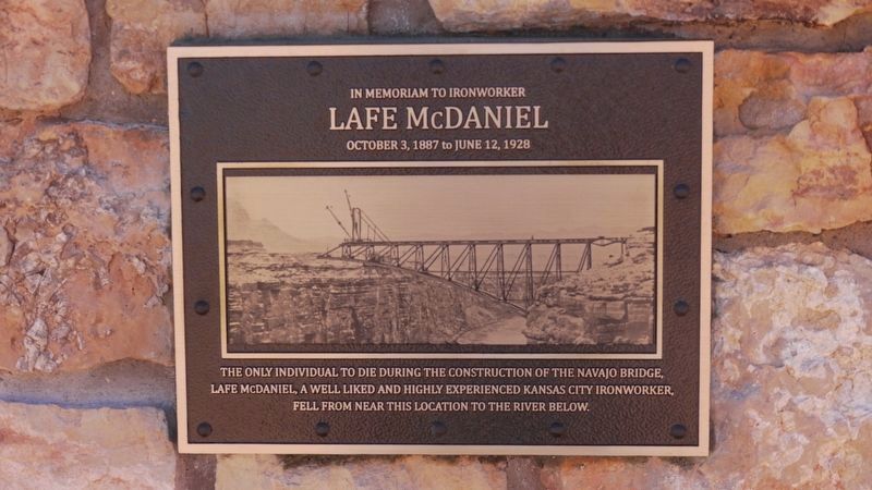 Lafe McDaniel Marker. Click for full size. Lafe McDaniel Marker image. Click for full size.