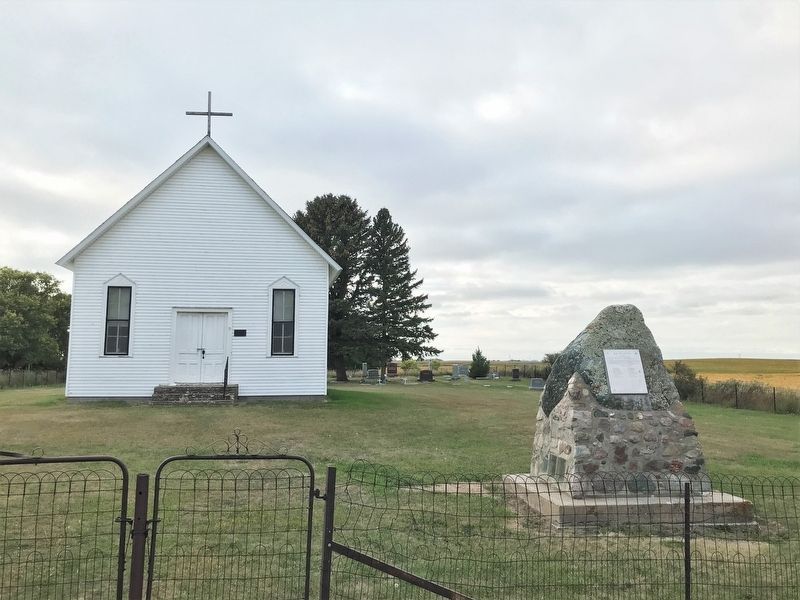 Aurland Church & Monument image. Click for full size.